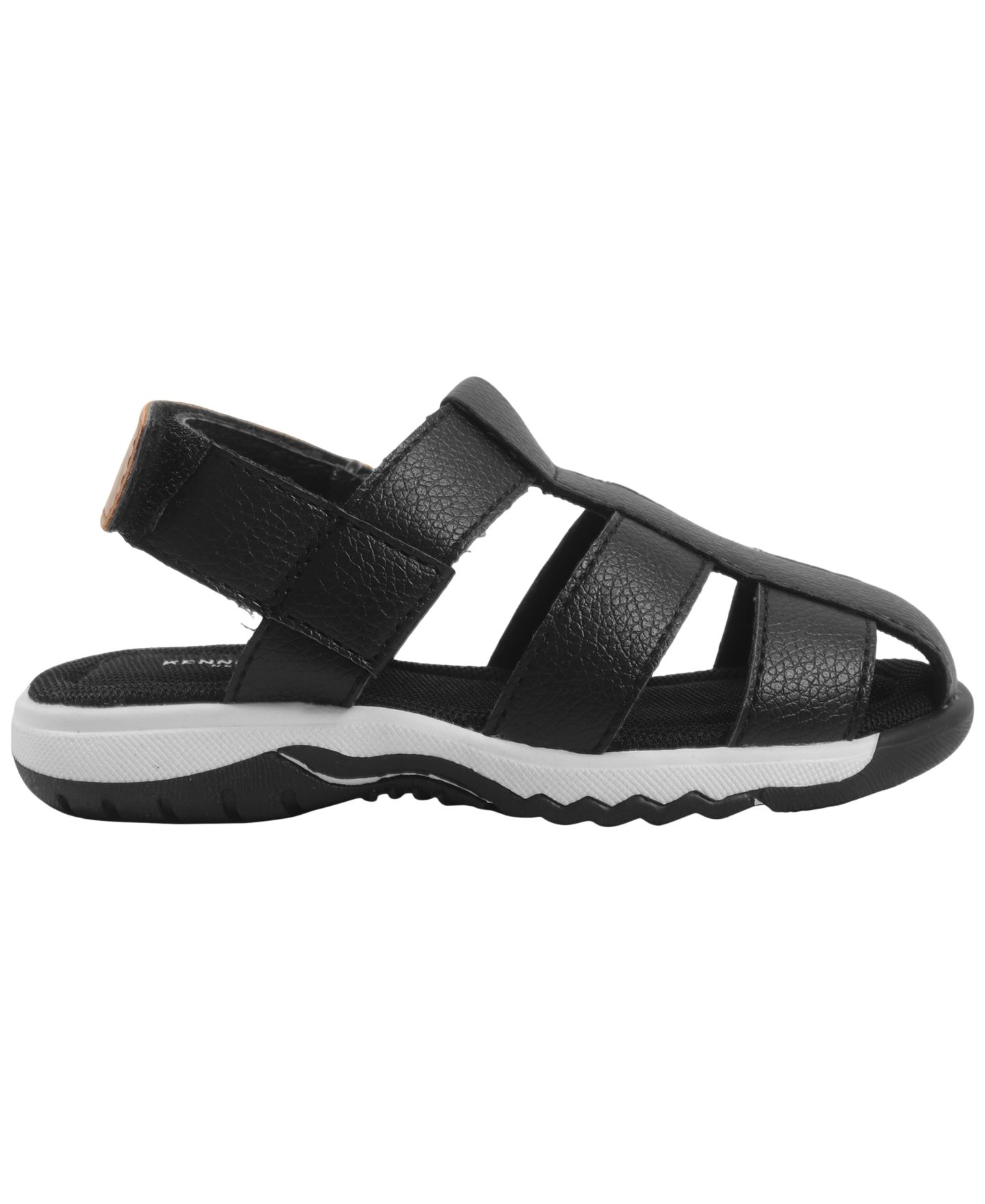 Сандалии Kenneth Cole Reaction Benjamin Casey Backstrap Sandals для мальчиков, цвет: Чёрный — фото 2