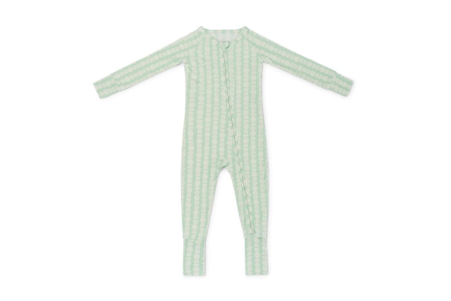 Baby Girls Mint Meadows Bamboo Sleeper