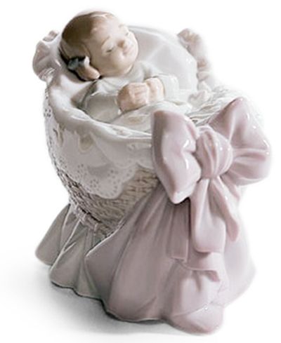 Lladro Collectible Figurine, A new Treasure Girl
