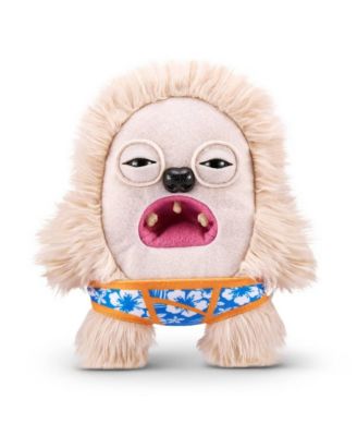 Vacay Vibes Hedge Grog Cream Funny Ugly Monster Plush Toy 9 Inch