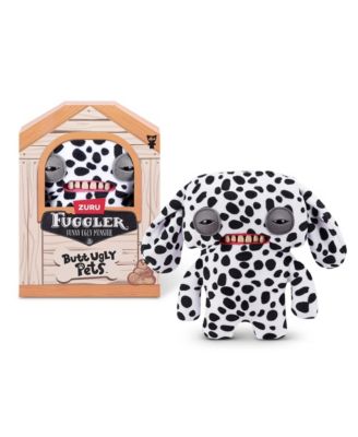 Butt Ugly Pets Annoyed Alien Dalmatian White Funny Ugly Monster Plush Toy 9 Inch