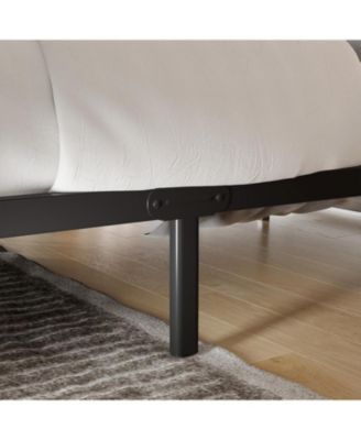 Queen 6in Metal Platform Bed Frame Steel Slat Support No Box Spring