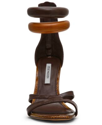 Steve Madden Women's Tigress Heels - Brown Multi - Size 5.5 - Leather