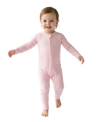 Baby Girls Peony Stripe Bamboo Sleeper