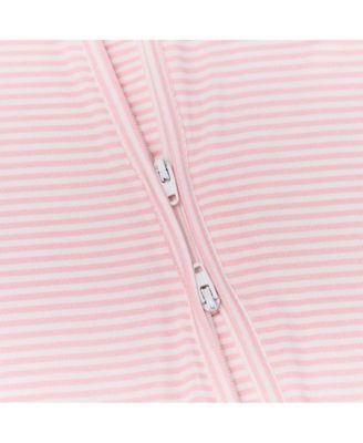 Baby Girls Peony Stripe Bamboo Sleeper