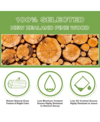 14' x 12' Hard-Top Gazebo, Wooden Gazebo on Clearance, Outdoor Pergola