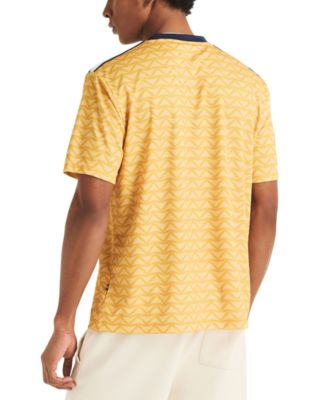 Men's Shadow Printed Soccer V-Neck Jersey