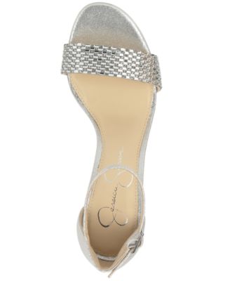 Women's Sahino Block Heel Rhinestone Dress Sandals