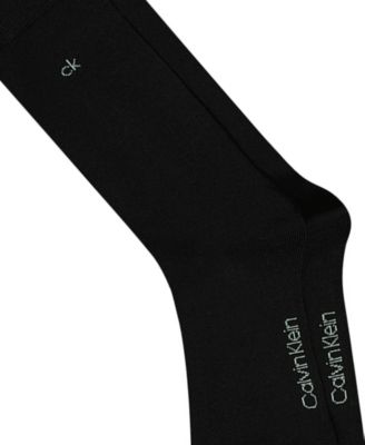 Men's Cotton Dress Crew Socks, 4-Pack