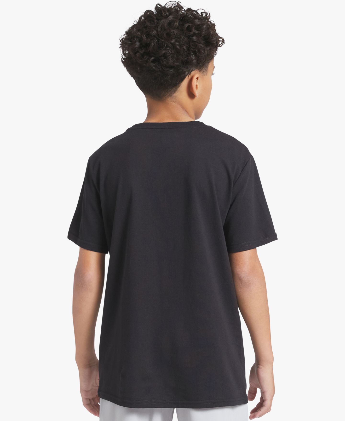 Футболка Champion Short-Sleeve Crewneck Graphic T-Shirt для мальчиков, цвет: Чёрный — фото 4