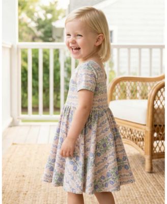 Toddler Girls' Spring Cascade Bamboo Twirl Dress