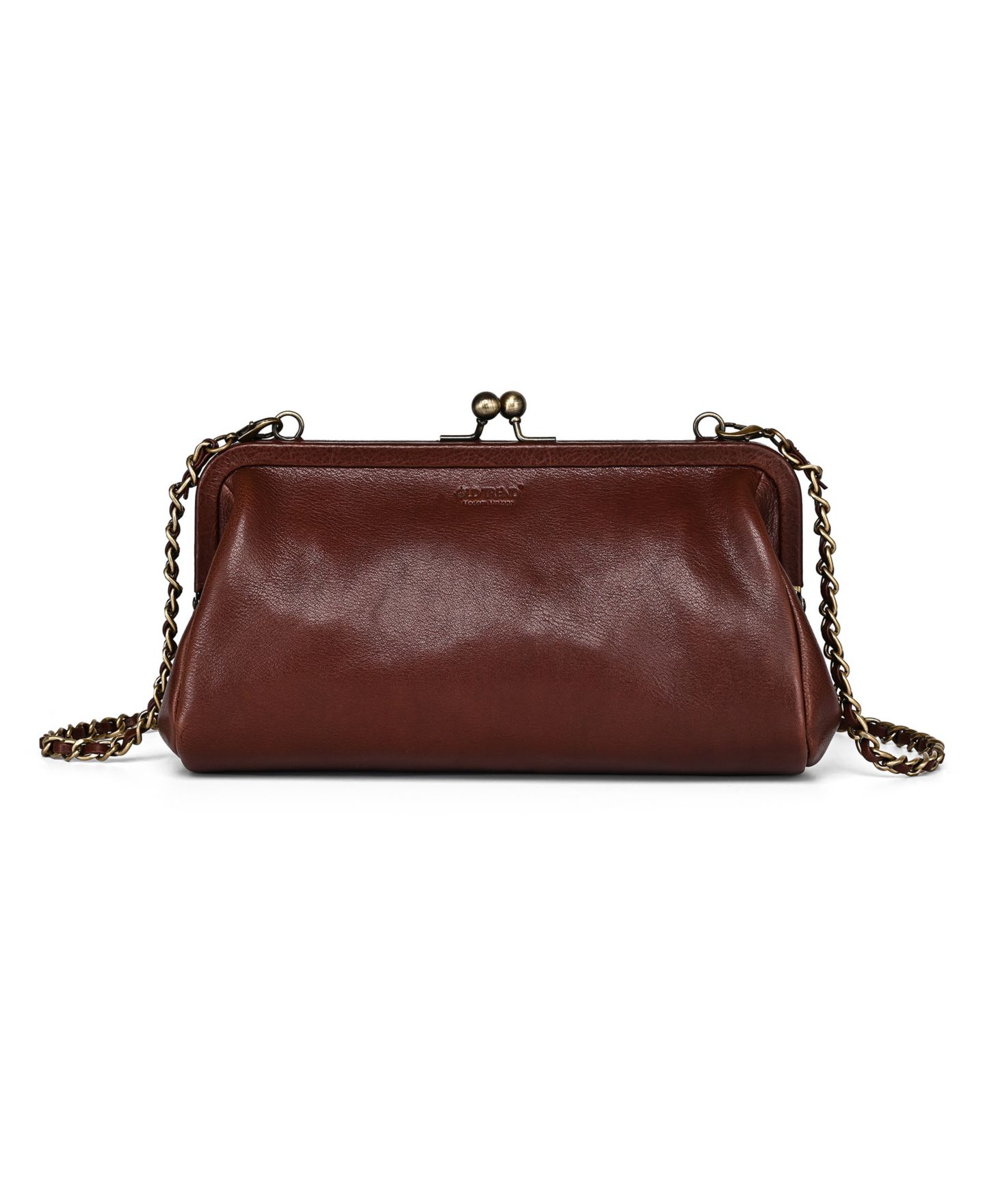 Женская сумка OLD TREND Iris Small Crossbody Handbag, цвет: Каштановый коричневый — фото 1