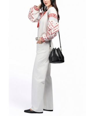 Prism Mini Convertible Bucket Crossbody Handbag