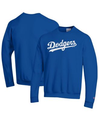 Men's Royal Los Angeles Dodgers Powerblend Wordmark Sweatshirt