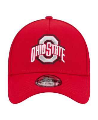 Big Boys and Girls Scarlet Ohio State Buckeyes 9FORTY A-Frame Adjustable Hat