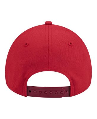 Big Boys and Girls Crimson Indiana Hoosiers 9FORTY A-Frame Adjustable Hat