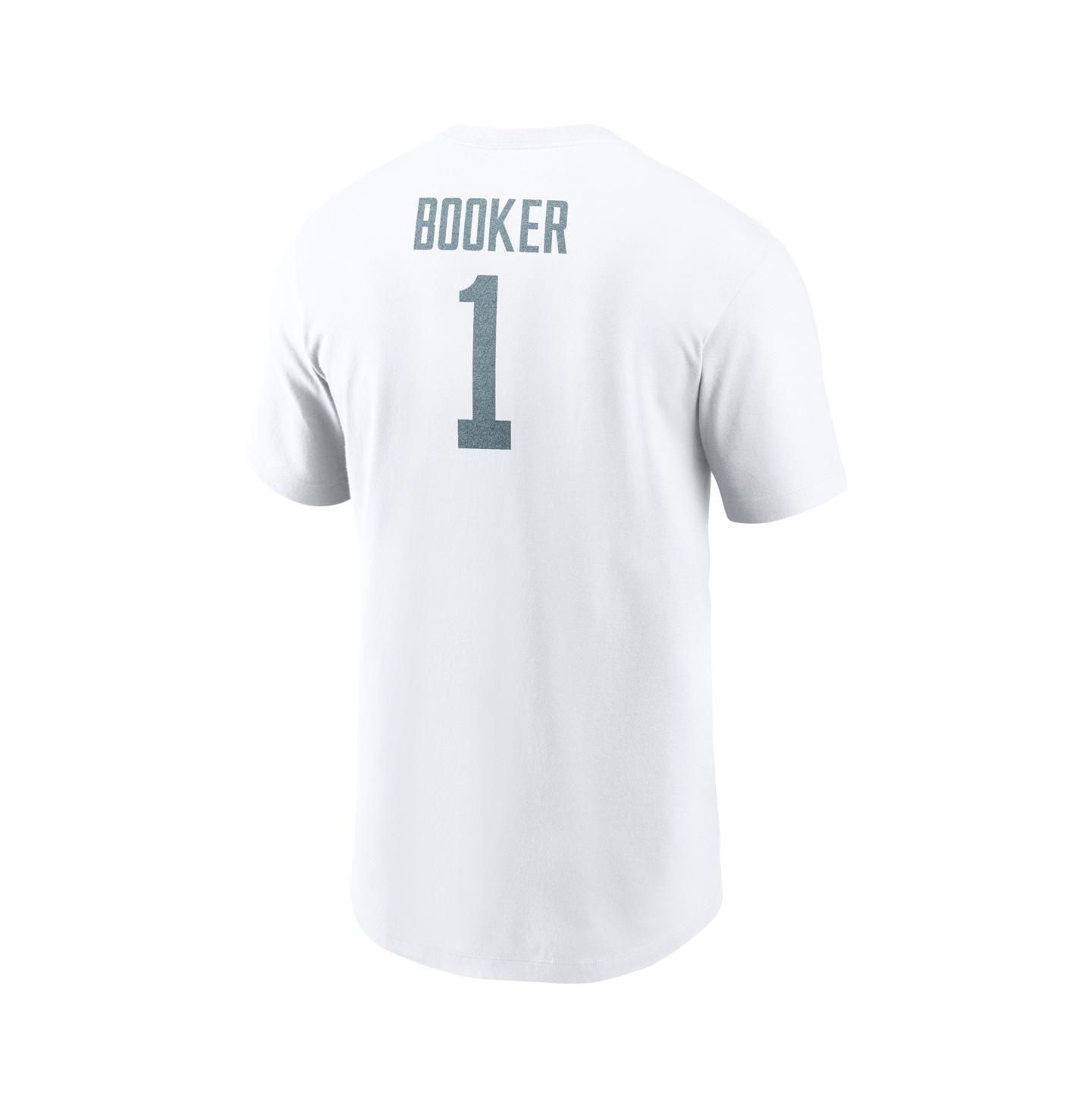 Мужская футболка Nike Devin Booker White Kentucky Wildcats Alternate Denim Name & Number — фото 2
