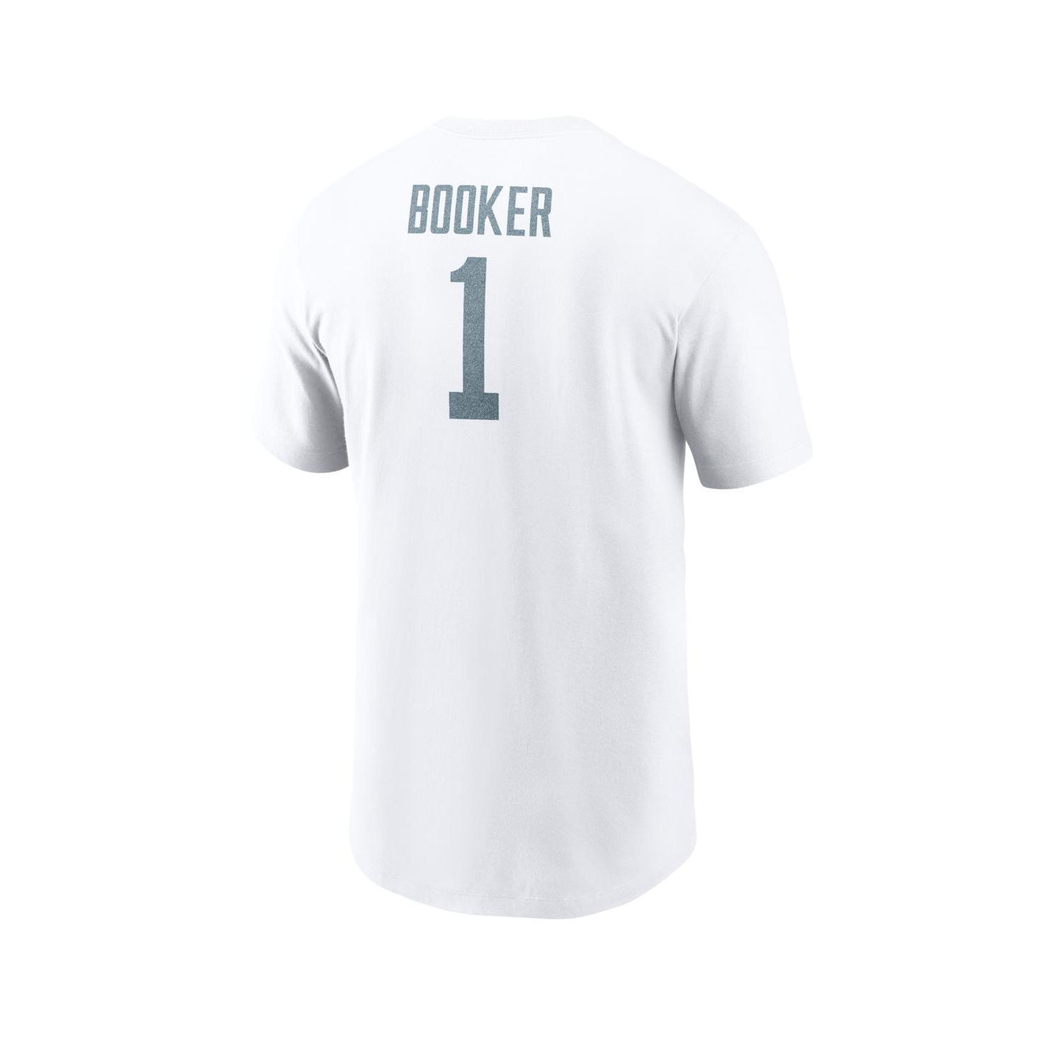 Men's Devin Booker White Kentucky Wildcats Alternate Denim Name & Number T-Shirt