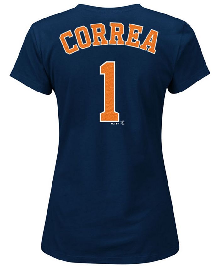 Majestic Women's Carlos Correa Houston Astros Player T-Shirt - Macy's