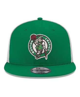 Men's Kelly Green Boston Celtics Core Logo Meshback 9FIFTY Snapback Hat