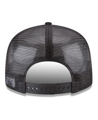 Men's Black Denver Nuggets Core Logo Meshback 9FIFTY Snapback Hat