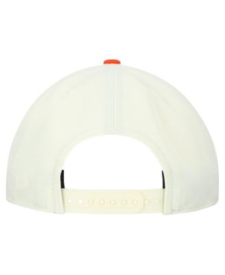 Men's Cream Denver Broncos Upside Down 9FIFTY A-Frame Snapback Hat