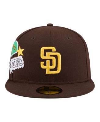 Men's Brown San Diego Padres City Patch 59FIFTY Fitted Hat