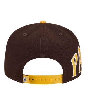 Men's Brown/Gold San Diego Padres Stretched Two-Tone 9FIFTY Adjustable Hat