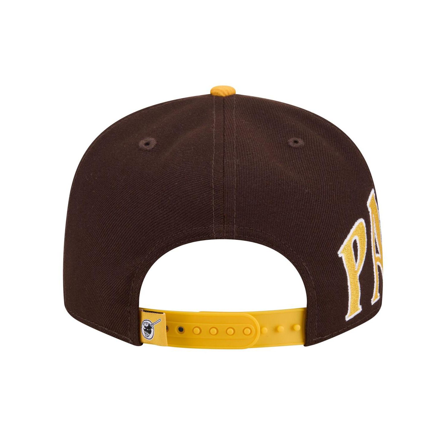 Men's Brown/Gold San Diego Padres Stretched Two-Tone 9FIFTY Adjustable Hat
