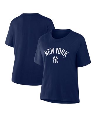 Women's Navy New York Yankees Lockup Legacy T-Shirt