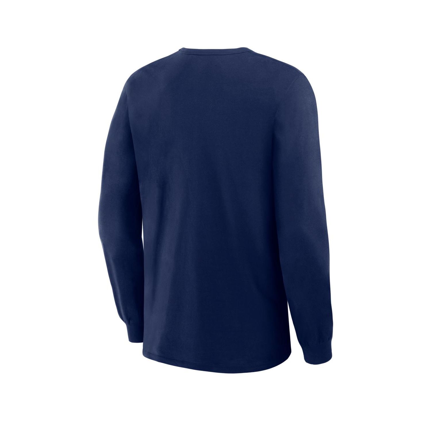 Men's Navy Minnesota Twins Lock-Up Legacy Long Sleeve T-Shirt