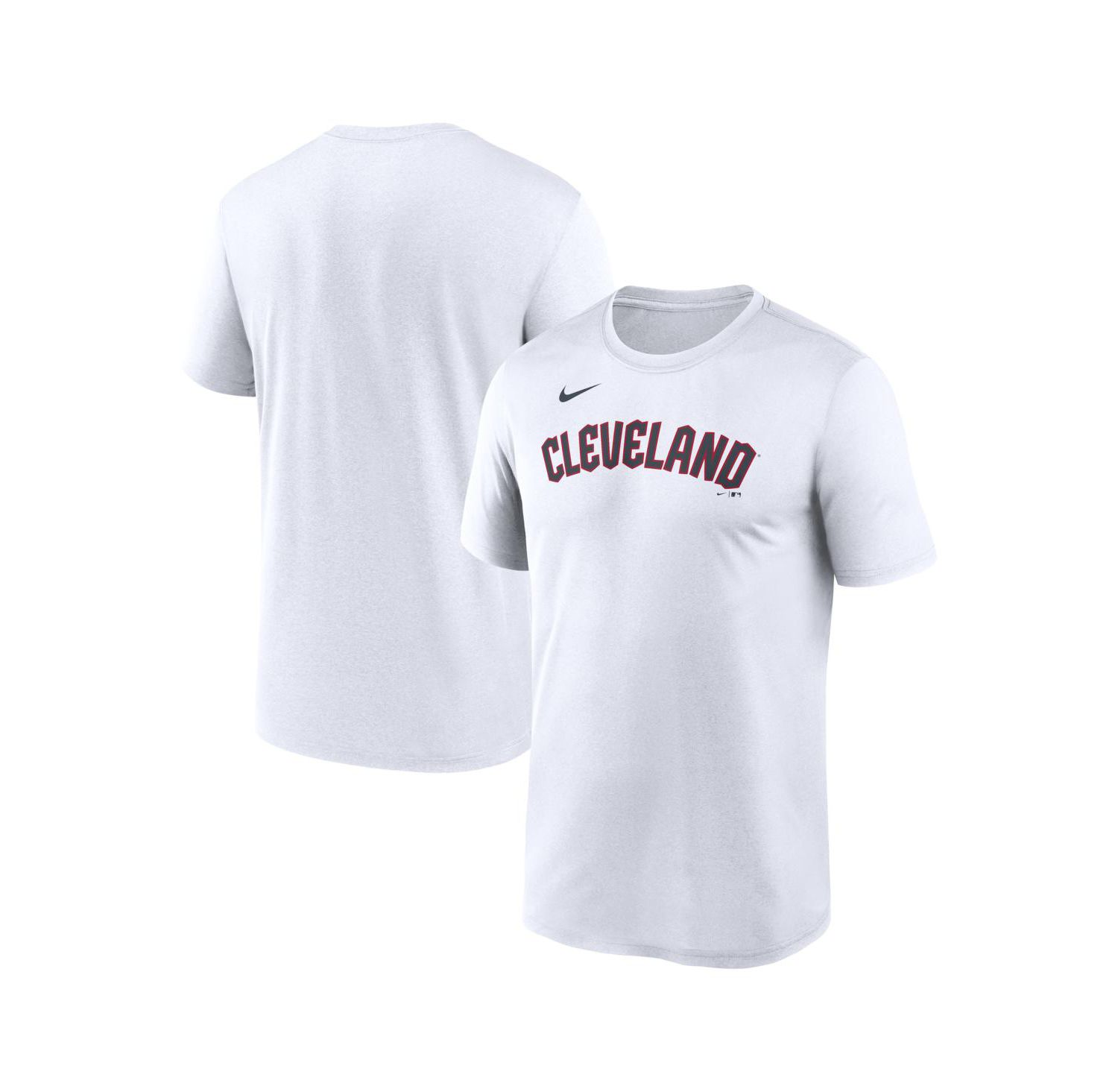 Men's White Cleveland Guardians New Legend Wordmark Dri-FIT T-Shirt
