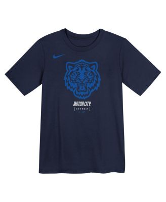 Preschool Navy Detroit Tigers City Connect Logo T-Shirt