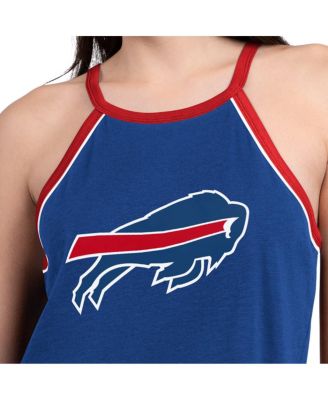 Women's Royal Buffalo Bills Redemption Win Slub Tank Top