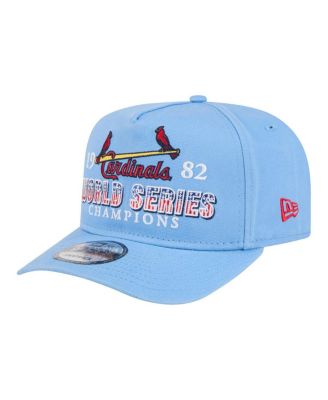 Men's Light Blue St. Louis Cardinals 1982 World Series Champions Historic 9FIFTY A-Frame Snapback Hat