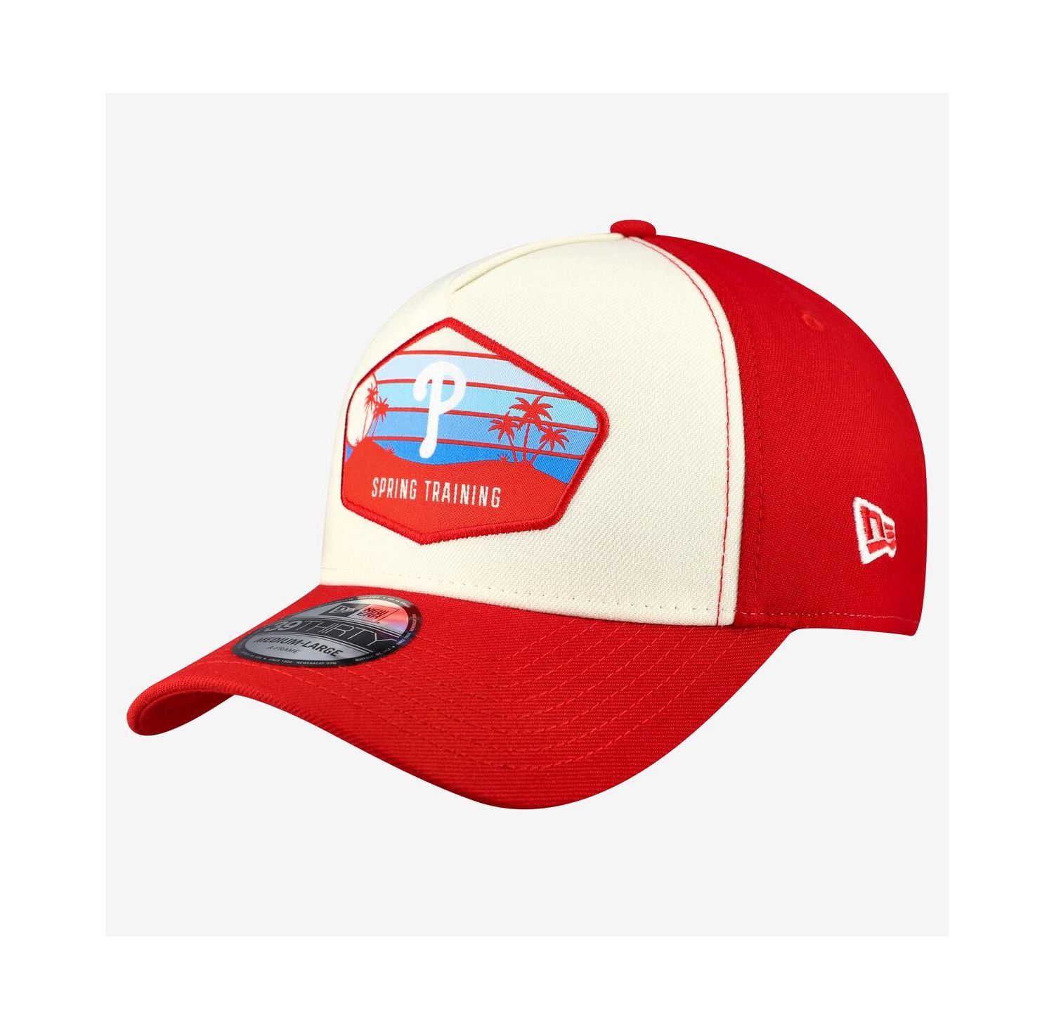 Men's Stone Philadelphia Phillies 2026 Spring Training Fan Pack Gradient 39THIRTY Flex Hat