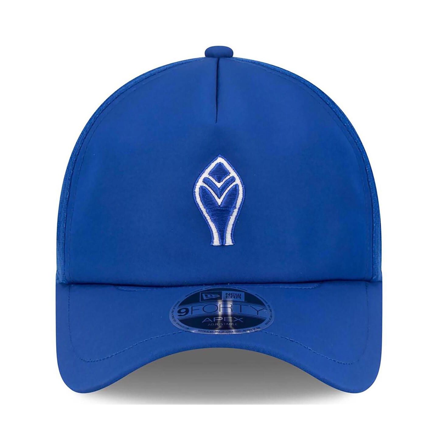Мужская кепка New Era Royal Atlanta Braves 2026 Batting Practice Alternate Apex 9FORTY Adjustable Hat — фото 4