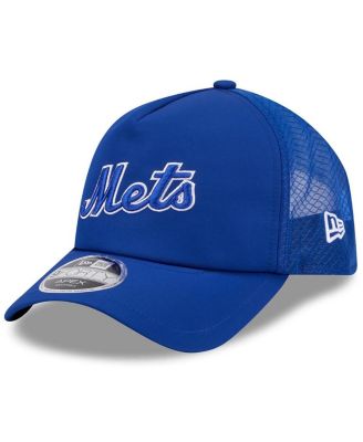 Men's Royal New York Mets 2026 Batting Practice Alternate Apex 9FORTY Adjustable Hat