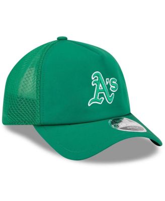 Men's Kelly Green Athletics 2026 Batting Practice Alternate Apex 9FORTY Adjustable Hat