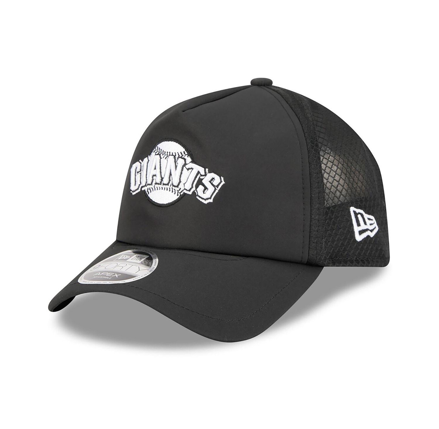 Men's Black San Francisco Giants 2026 Batting Practice Alternate Apex 9FORTY Adjustable Hat