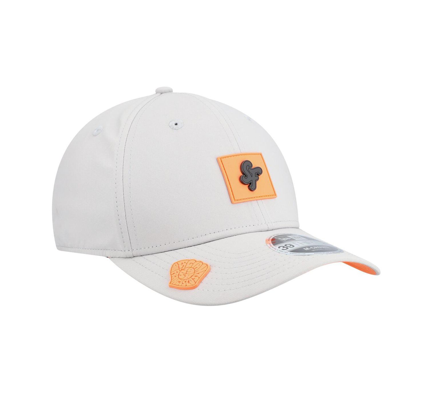Men's Gray San Francisco Giants 2026 Clubhouse Alternate 39THIRTY Flex Hat