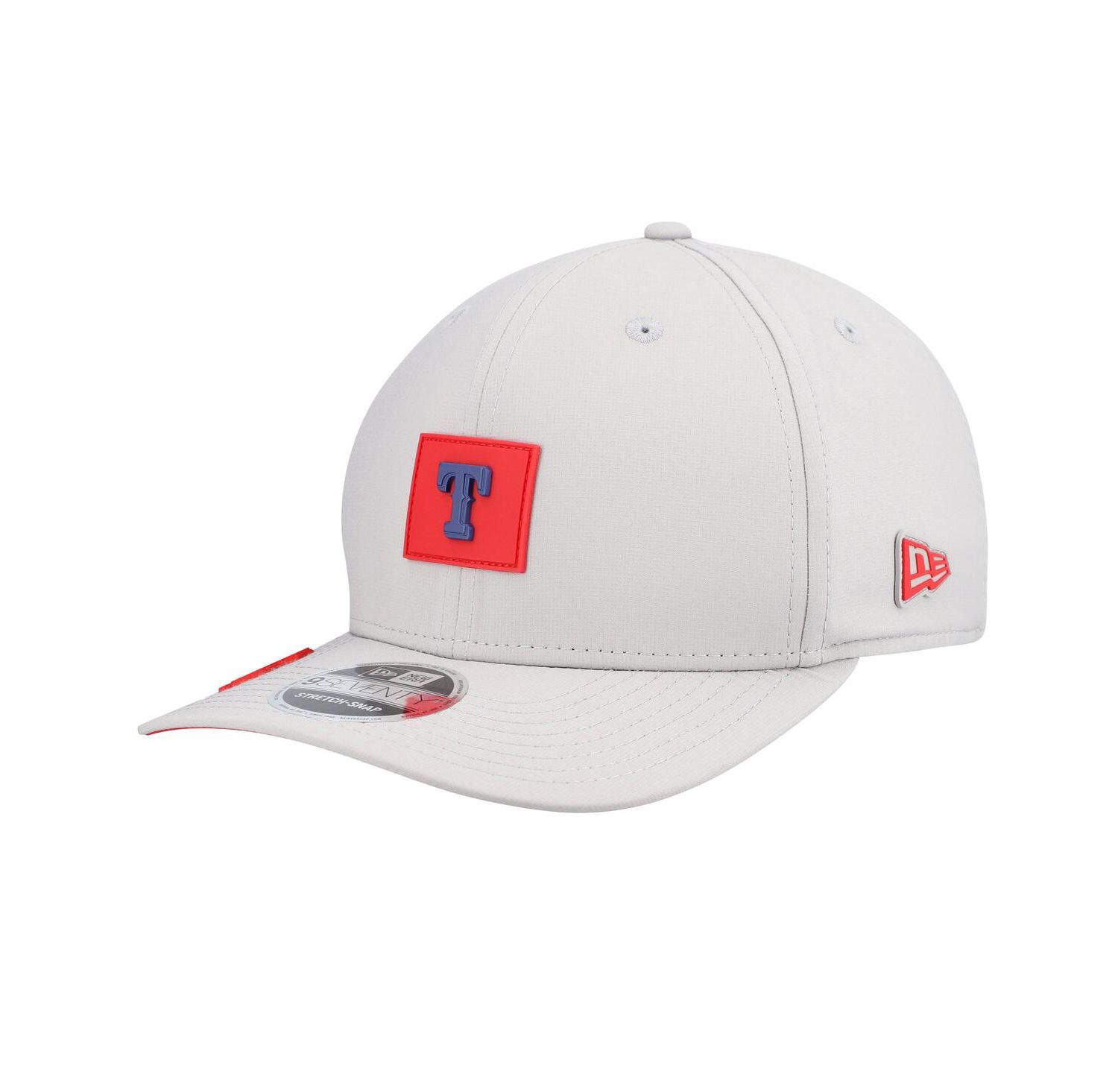 Men's Gray Texas Rangers 2026 Clubhouse 9SEVENTY Adjustable Hat