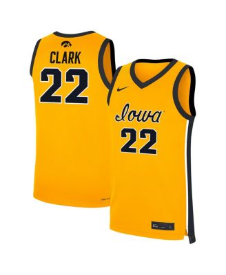 Men's Caitlin Clark Gold Iowa Hawkeyes Alternate Women's Basketball Replica Jersey