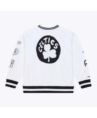 Men's White Boston Celtics Arctic Fleece Sweatshirt