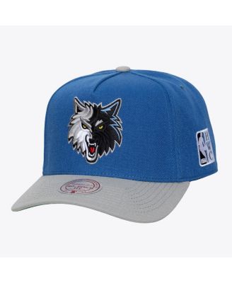 Men's Blue Minnesota Timberwolves Hardwood Classics Legendary Away Pro-Pinch Adjustable Hat