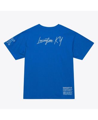 Men's Royal Kentucky Wildcats Double Clutch Premium T-Shirt