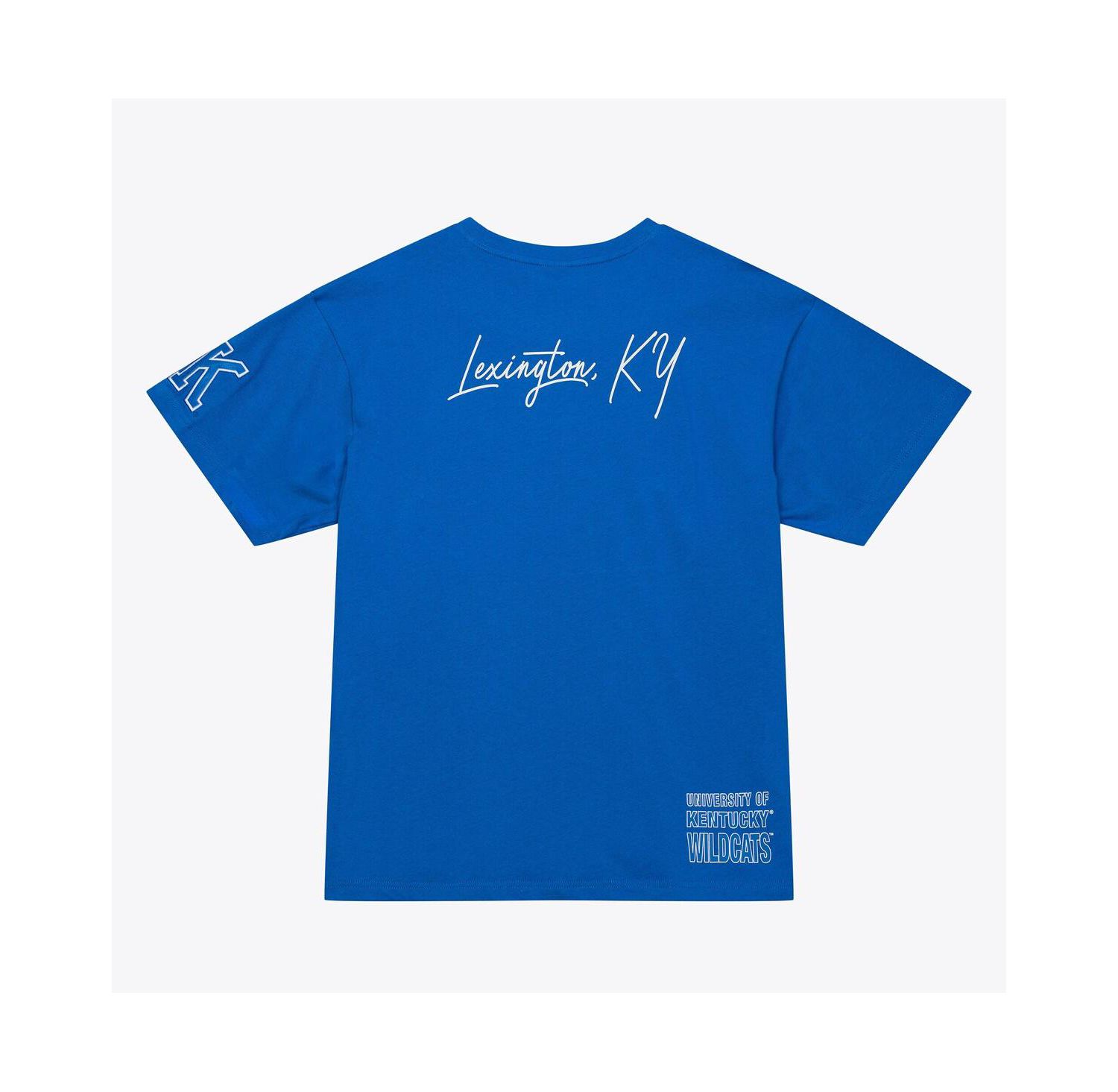 Men's Royal Kentucky Wildcats Double Clutch Premium T-Shirt