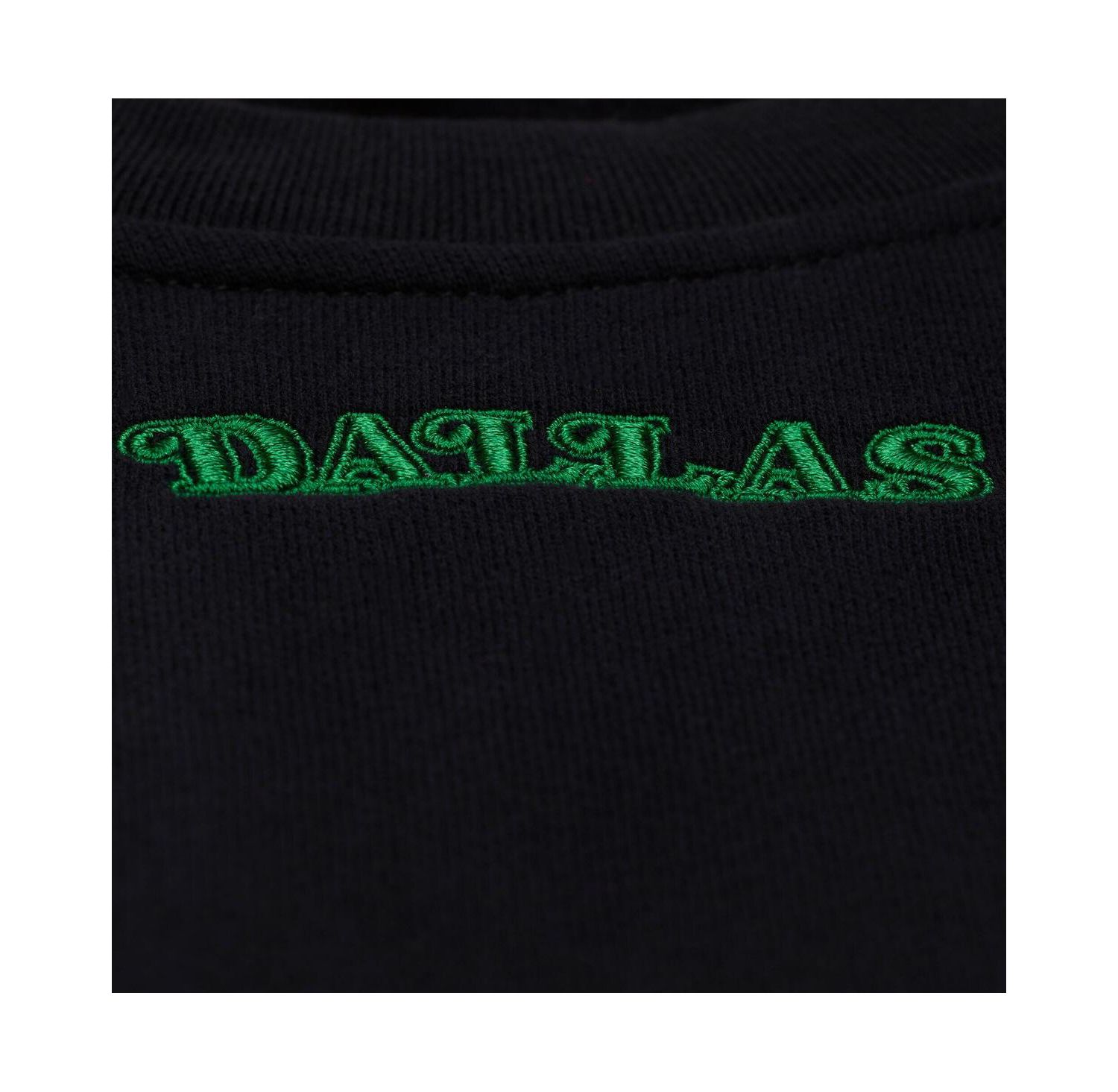 Women's Black Dallas Mavericks Hardwood Classics Script Lightweight Sweatshirt