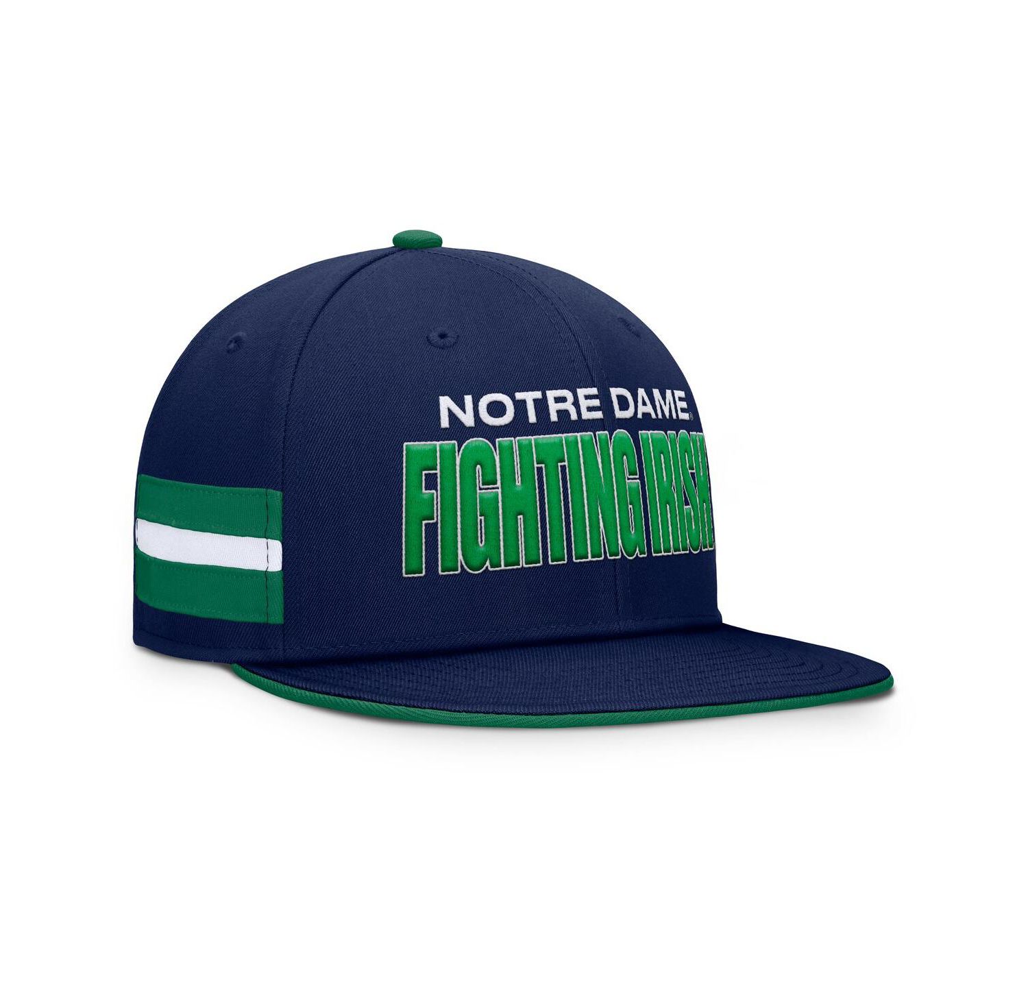 Men's Navy Notre Dame Fighting Irish Pick Off Fitted Hat