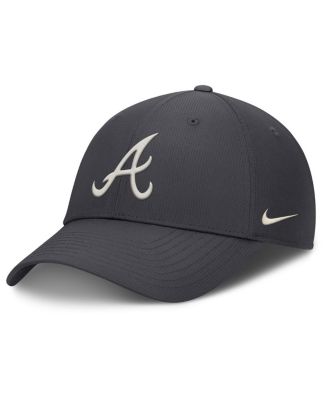 Men's Anthracite Atlanta Braves Club Dri-FIT Adjustable Hat